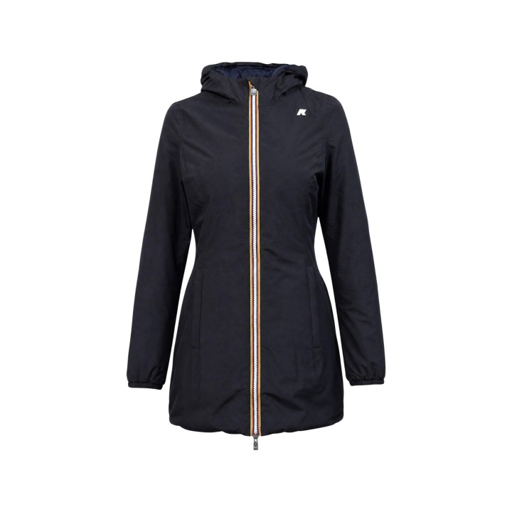 Kway chaqueta de mujer Denise ST Warm Double negra vista frontal