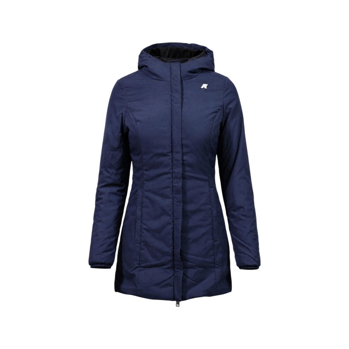 Kway chaqueta de mujer Denise ST Warm Double azul marino vista frontal
