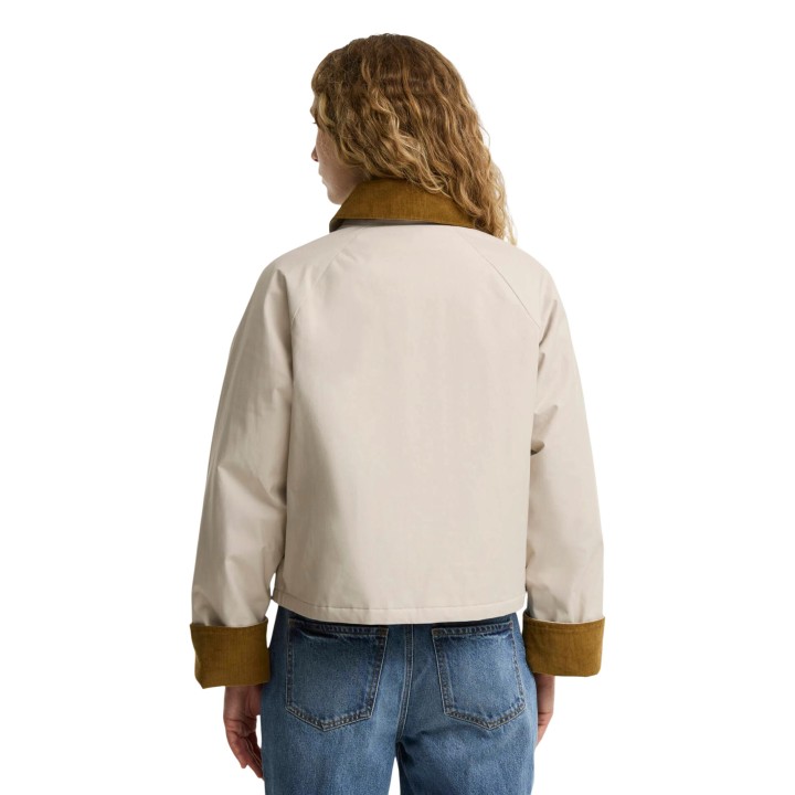 Barbour chaqueta beige de mujer Wendy Casual Jacket vista posterior