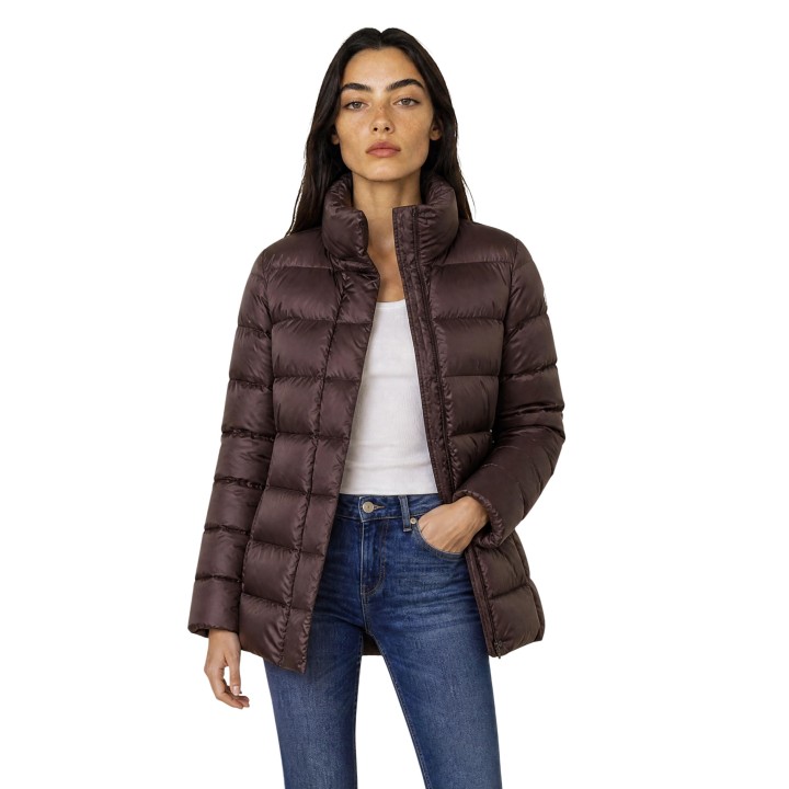 Chaqueta acolchada de mujer Colmar Originals marrón vista frontal
