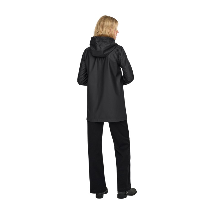 Only gabardina negra de mujer 15261734 vista posterior
