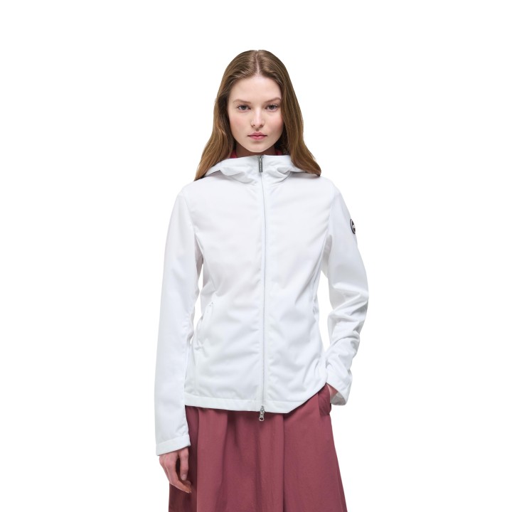 Chaqueta blanca de mujer Colmar Originals 1964 6ZB vista frontal