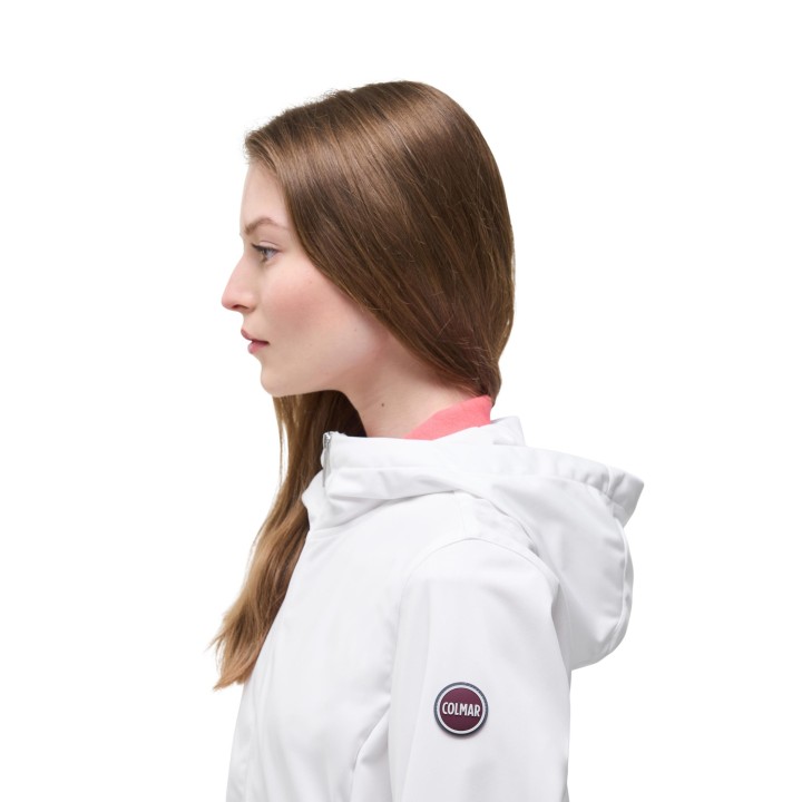 Chaqueta blanca de mujer Colmar Originals 1964 6ZB vista lateral