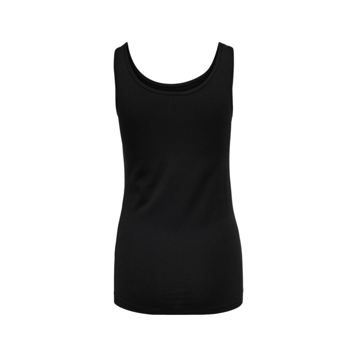 Only camiseta de tirantes para mujer negra referencia 15095808 vista posterior