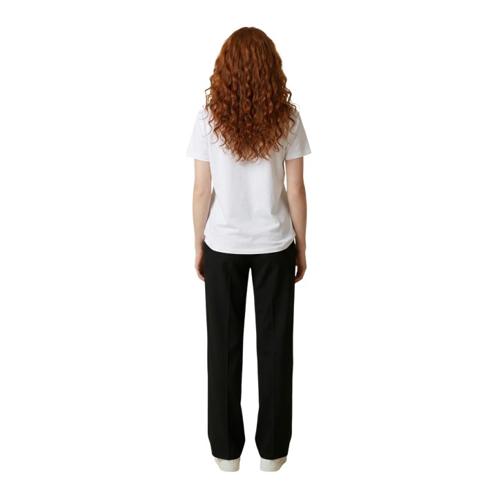 Liu-Jo camiseta de mujer blanca vista posterior