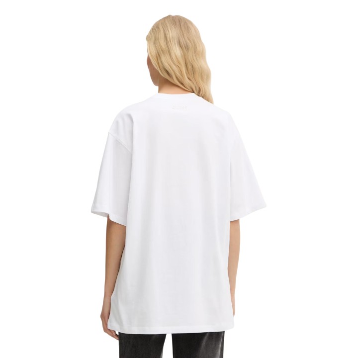 Guess camiseta blanca de mujer W6GI39 K3478 vista posterior