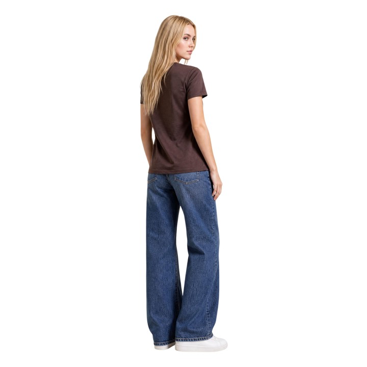 Levi's® camiseta de mujer marrón vista posterior