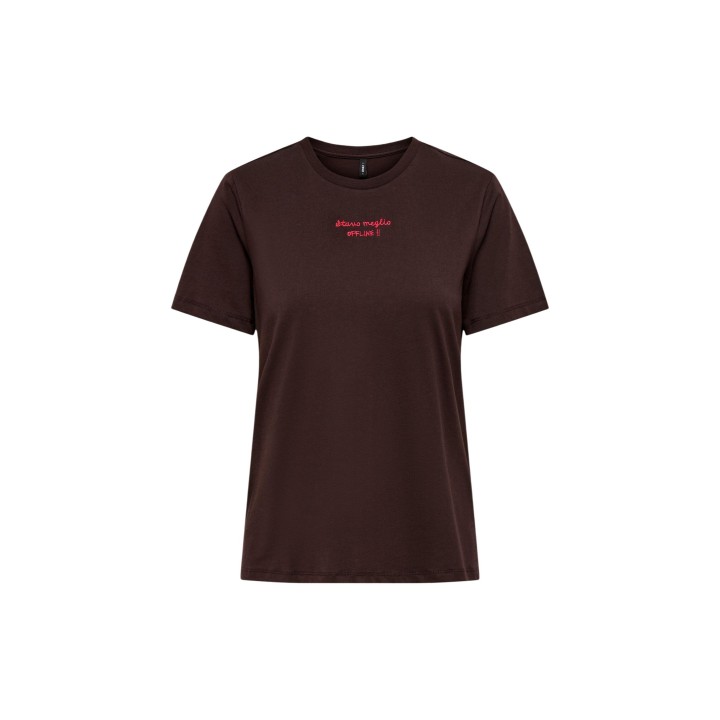 Only camiseta blanca de mujer 15373449 vista frontal