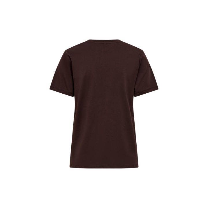 Only camiseta blanca de mujer 15373449 vista posterior