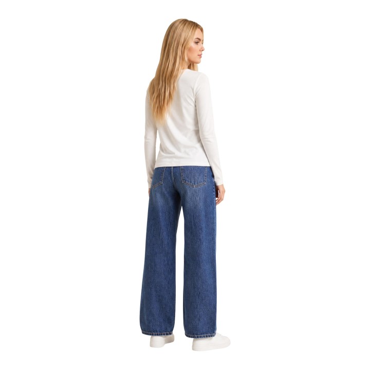 Liu-Jo camiseta de mujer blanca TF6286 JS003 vista posterior