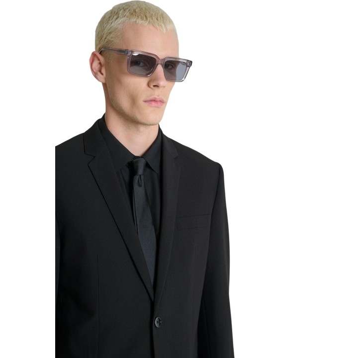 Antony Morato blazer de hombre negro vista de detalle