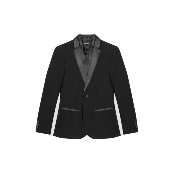 Blazer negro de hombre Antony Morato MMJS00033-FA600255 vista frontal