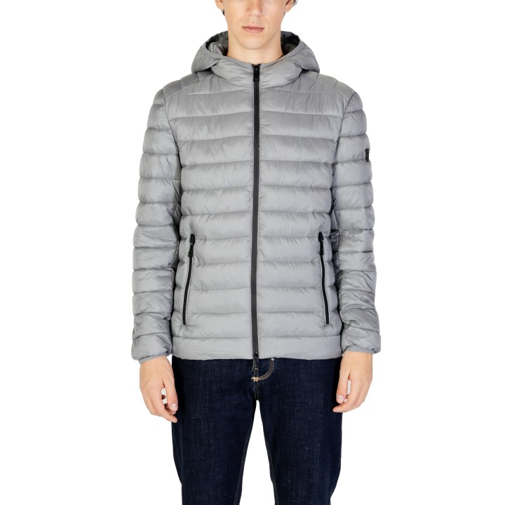 Gianni Lupo chaqueta acolchada de hombre gris GL8202H-F24 vista frontal