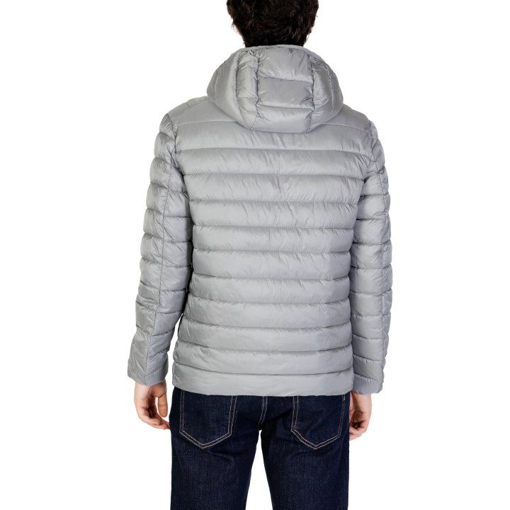 Gianni Lupo chaqueta acolchada de hombre gris GL8202H-F24 vista posterior