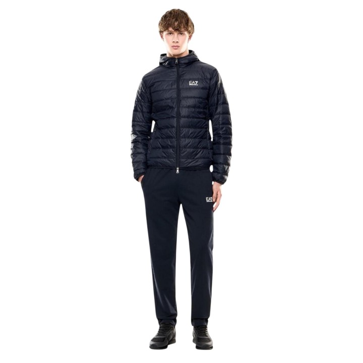 EA7 chaqueta de hombre azul 8NPB24 PNGPZ vista frontal
