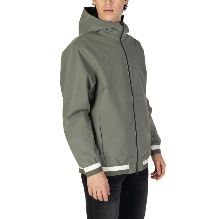 Replay chaqueta de hombre verde salvia M8452.000.85112 vista tres cuartos