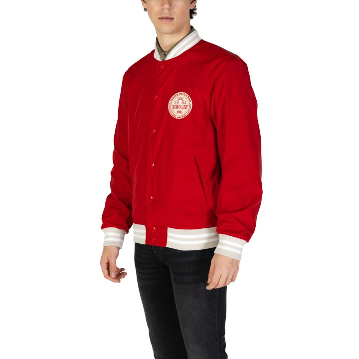 Chaqueta roja Replay para hombre M8440.000.85120 en vista tres cuartos