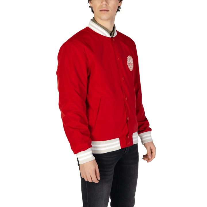 Chaqueta roja Replay para hombre M8440.000.85120 en vista tres cuartos
