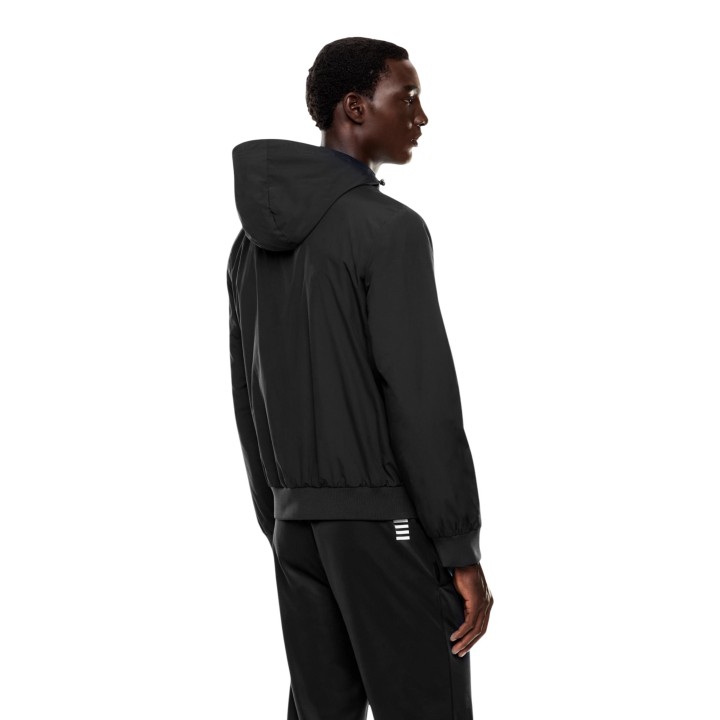 Chaqueta EA7 de hombre negra 8NPB21 PNFZZ vista posterior