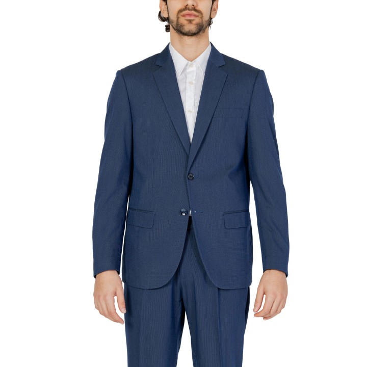Antony Morato blazer azul de hombre CORA MMJA00465-FA650335 vista frontal