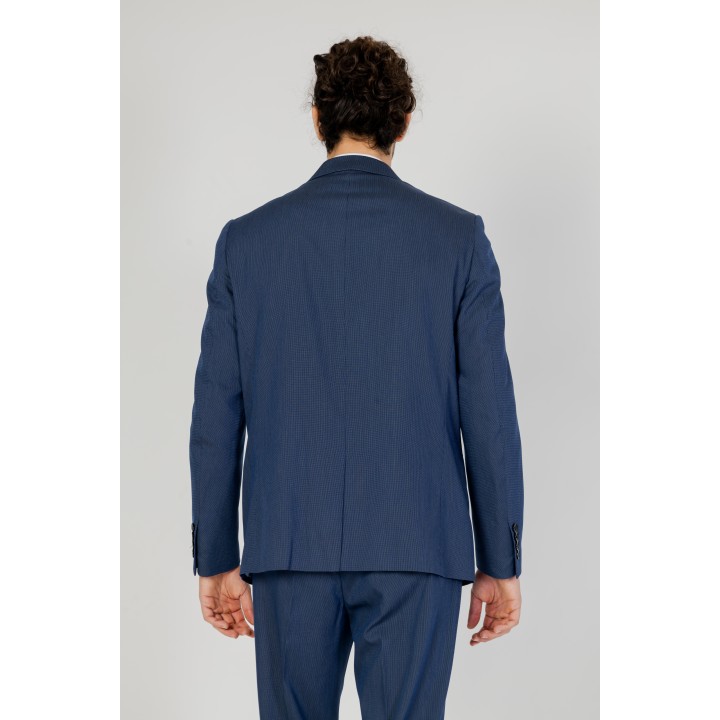 Antony Morato blazer azul de hombre CORA MMJA00465-FA650335 vista posterior