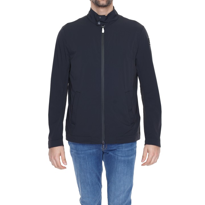 Chaqueta Suns de hombre negra Barra Strech GBS41011U vista frontal