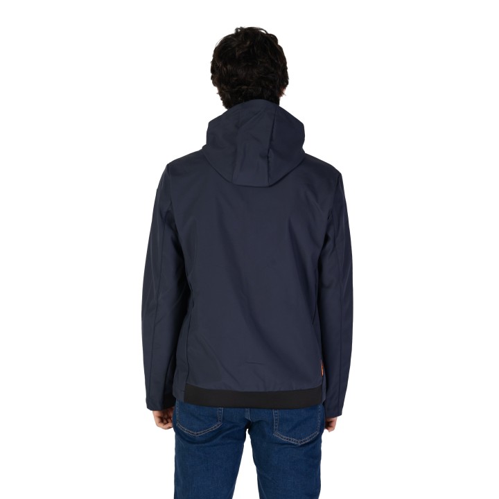 Suns chaqueta de hombre azul Appio First GBS53048U vista posterior