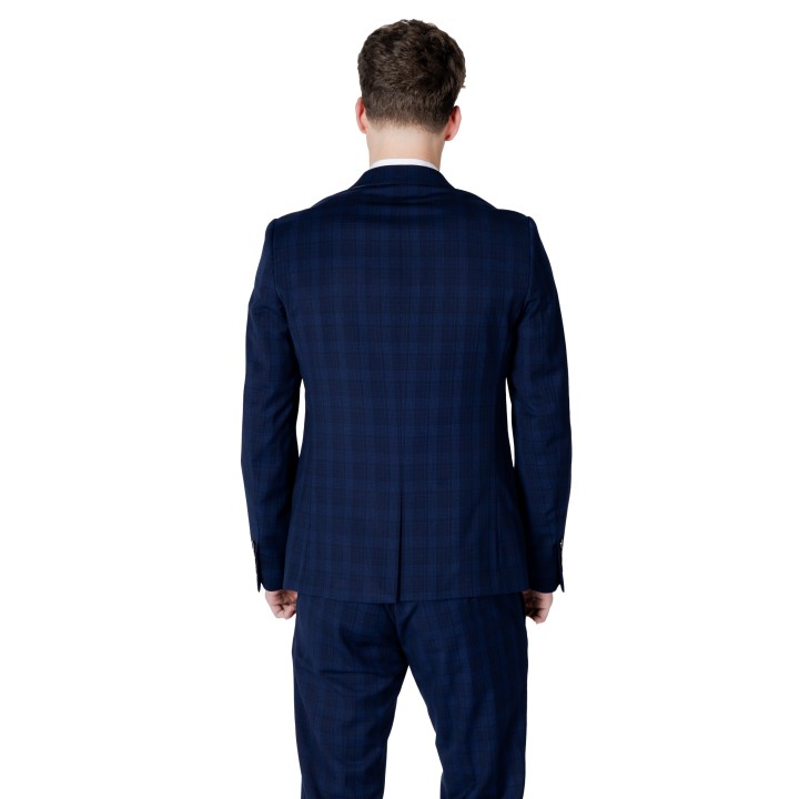 Antony Morato blazer de hombre azul marino vista posterior