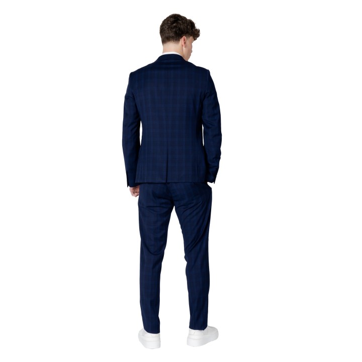 Antony Morato blazer de hombre azul marino vista posterior