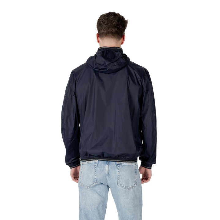 Chaqueta Blauer. Dodge azul para hombre vista posterior
