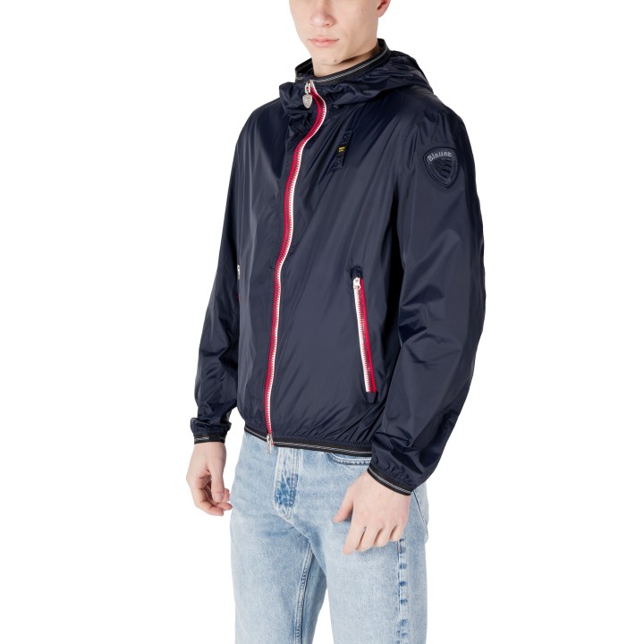 Chaqueta Blauer. Dodge azul para hombre vista de tres cuartos