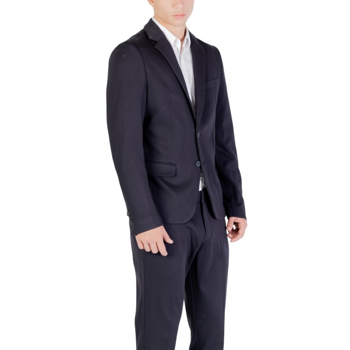 Blazer azul de hombre Antony Morato Ashe Super Slim Fit vista de tres cuartos