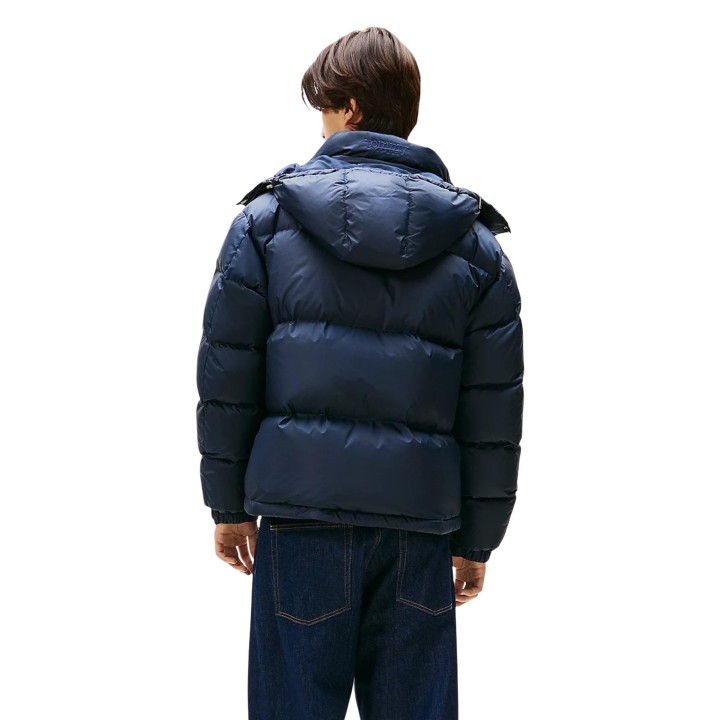 Chaqueta acolchada Tommy Hilfiger Jeans de hombre azul oscuro vista posterior