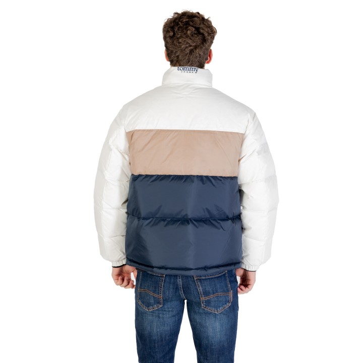 Chaqueta acolchada de hombre Tommy Hilfiger Jeans Alaska Down Sour Cream vista posterior