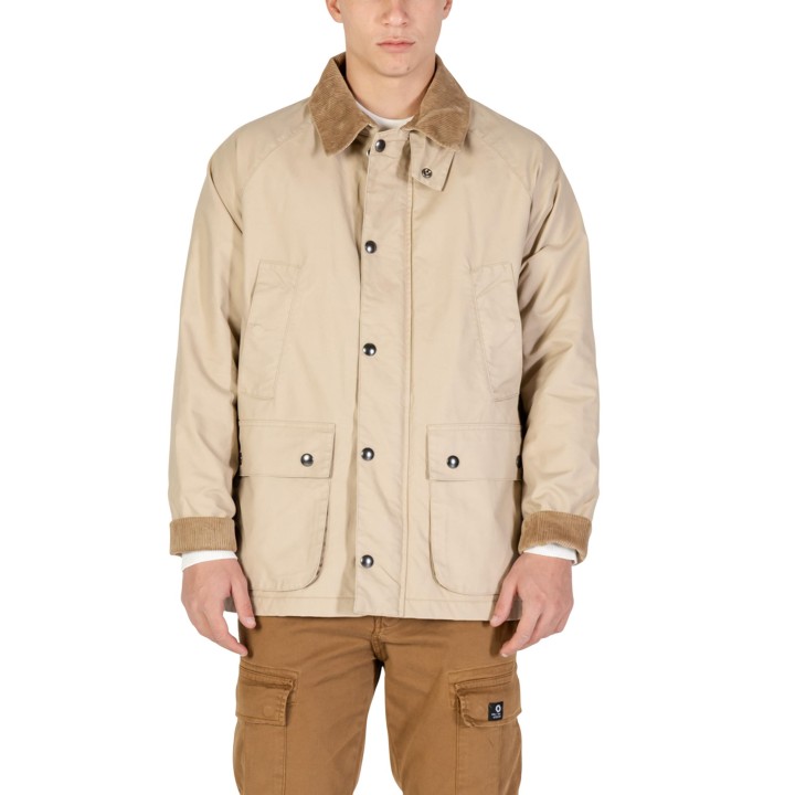 YOS chaqueta de hombre beige AFI5GC011390U vista frontal