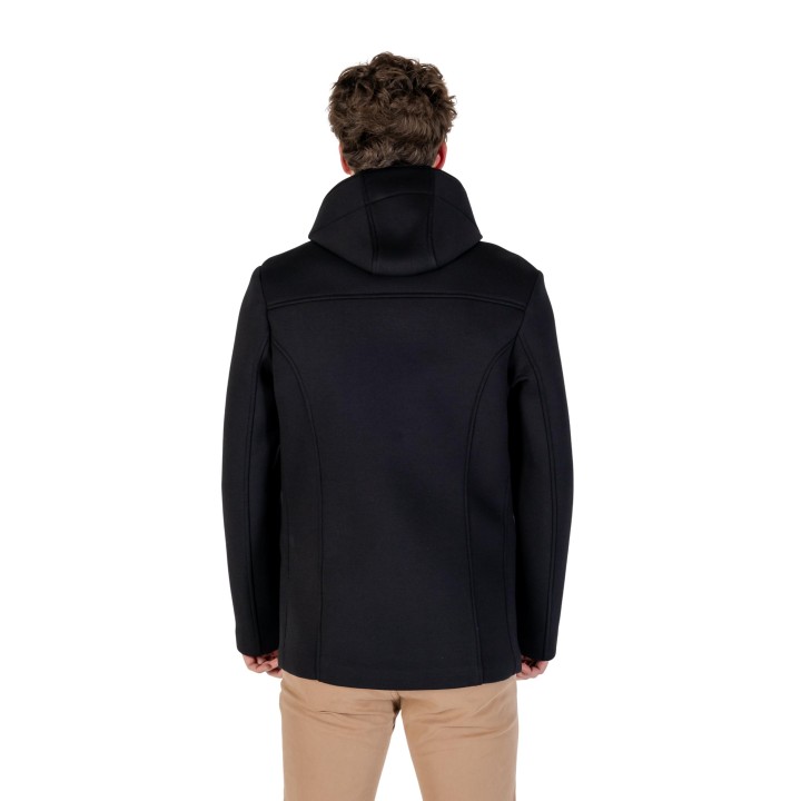 YOS BOB T601 chaqueta de hombre negra vista posterior
