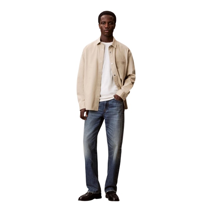 Chaqueta beige Calvin Klein Jeans para hombre LV04RE109G vista frontal