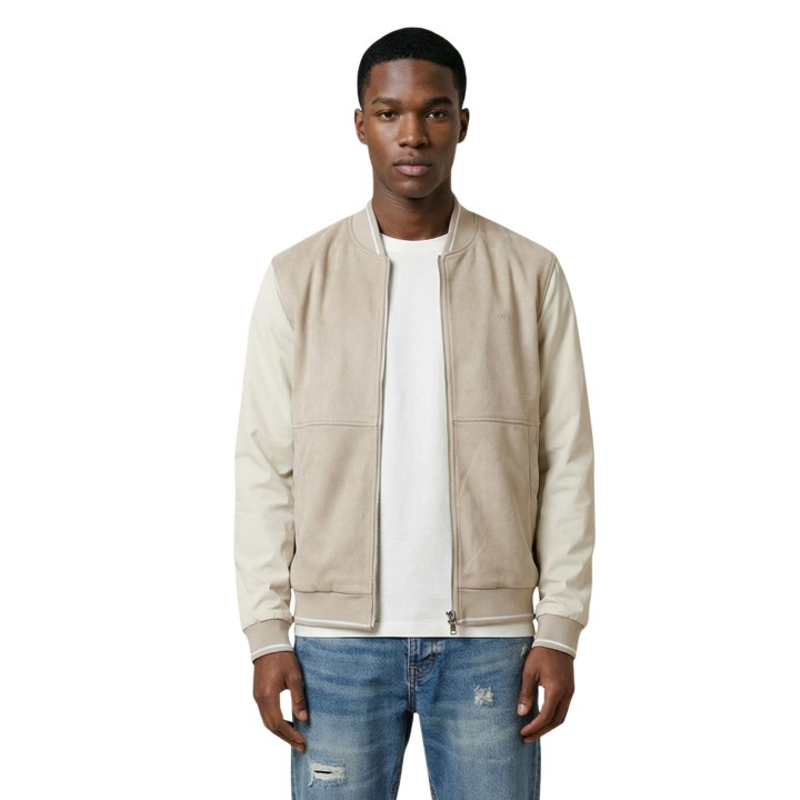 Antony Morato chaqueta beige de hombre MMFL01125-FA150197 vista frontal