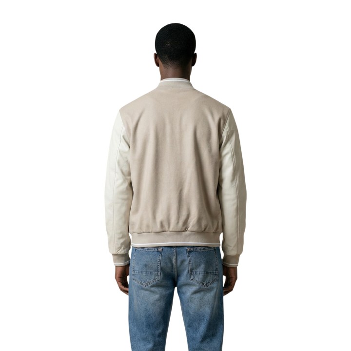Antony Morato chaqueta beige de hombre MMFL01125-FA150197 vista posterior