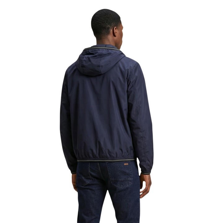 Blauer. chaqueta de hombre azul Farrin 26SBLUC11018 vista posterior