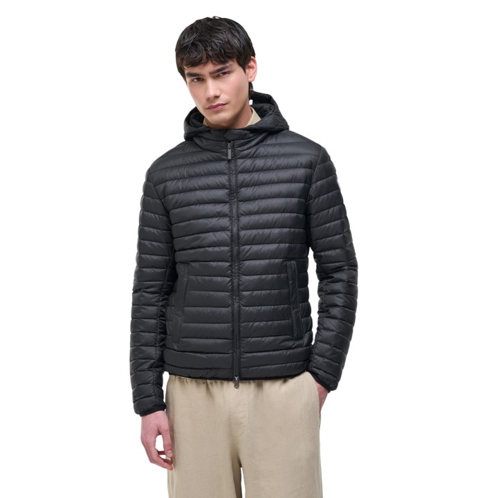 Colmar Originals chaqueta acolchada negra para hombre vista frontal