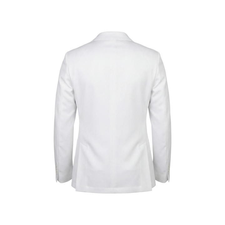 Blazer blanco de hombre YOS LORIS MGK91 detalle posterior