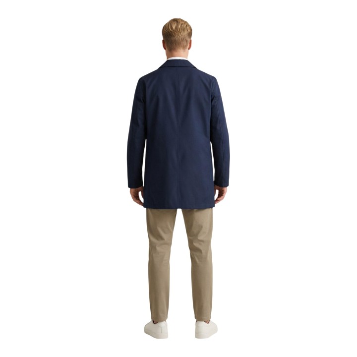 Chaqueta de hombre YOS RAUL HM129 azul en vista posterior