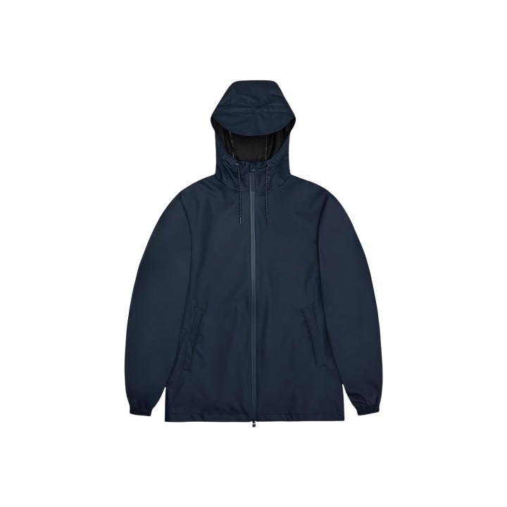 Rains Storm Breker W3 chaqueta unisex 18370 azul oscuro vista frontal