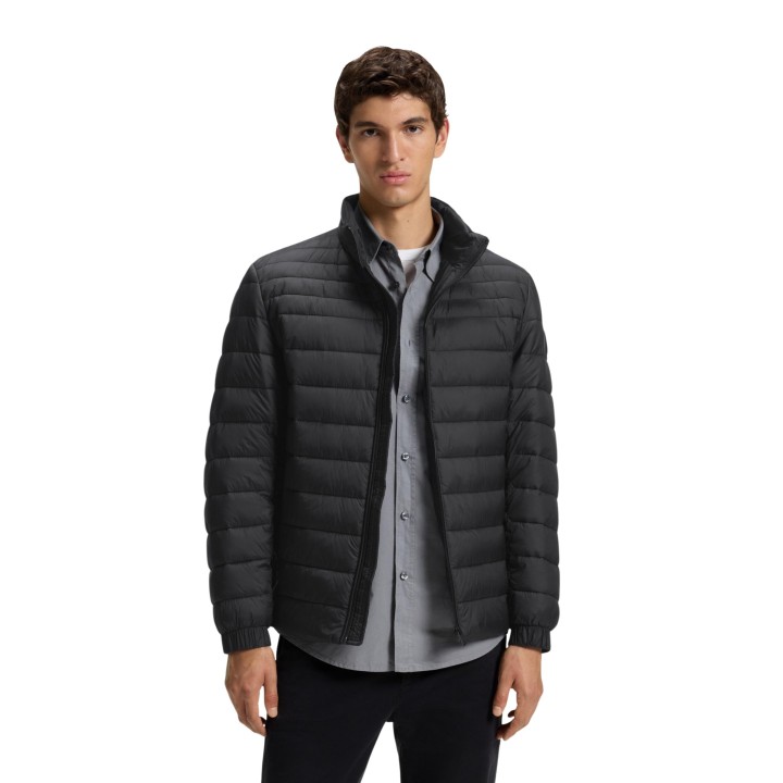 Boss chaqueta de hombre Oden2 negra vista frontal