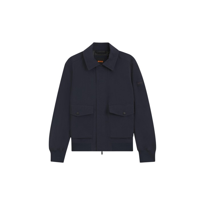 Boss Ocruise 50562351 chaqueta azul de hombre vista frontal de la prenda