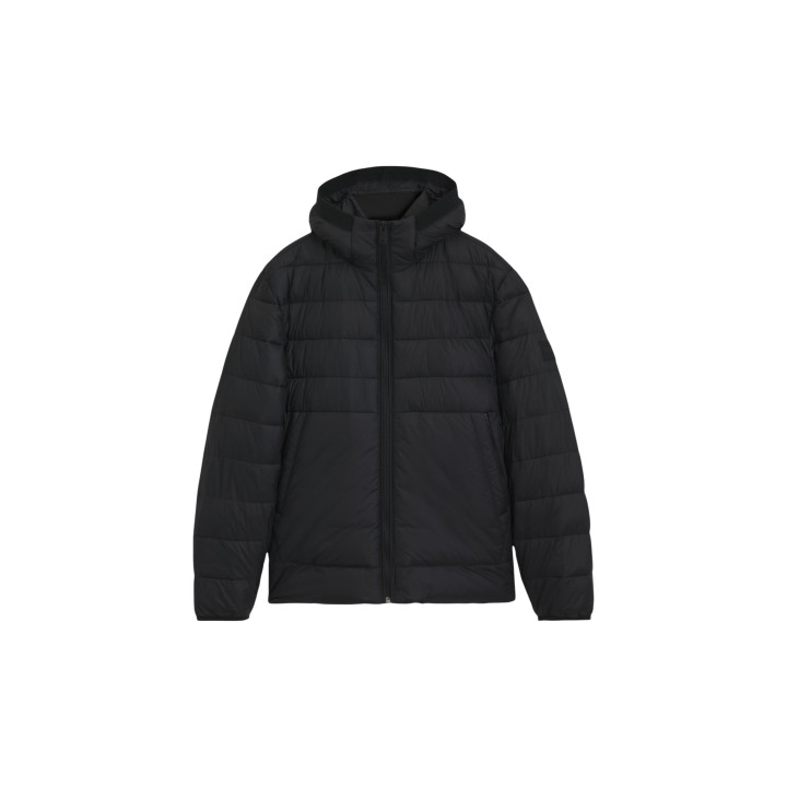 Boss Odenni 50565634 chaqueta negra de hombre acolchada vista frontal