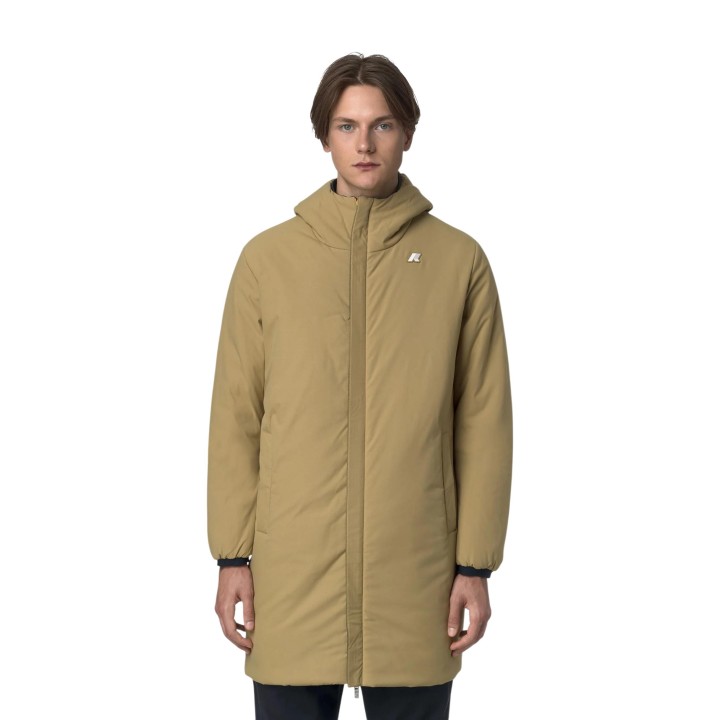 Chaqueta Kway Jacob St Warm Double K6128WW beige para hombre vista frontal