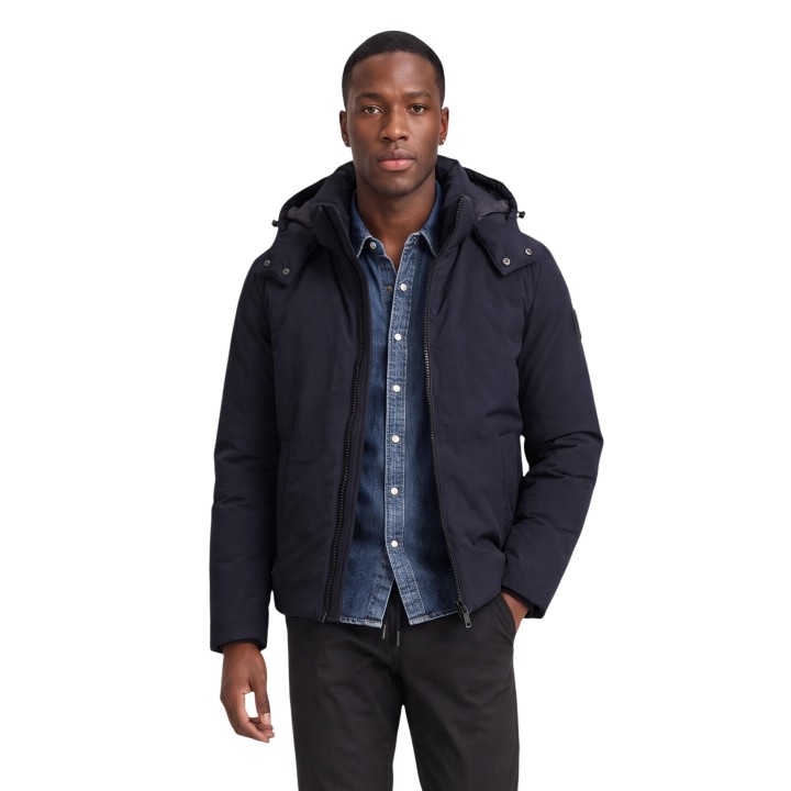 Chaqueta YOS 26FWHM-90 negra de hombre vista frontal