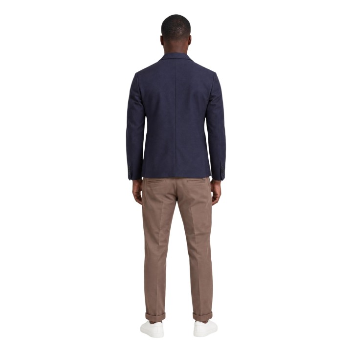 YOS blazer de hombre azul APAMILCARE271GG02 en vista posterior